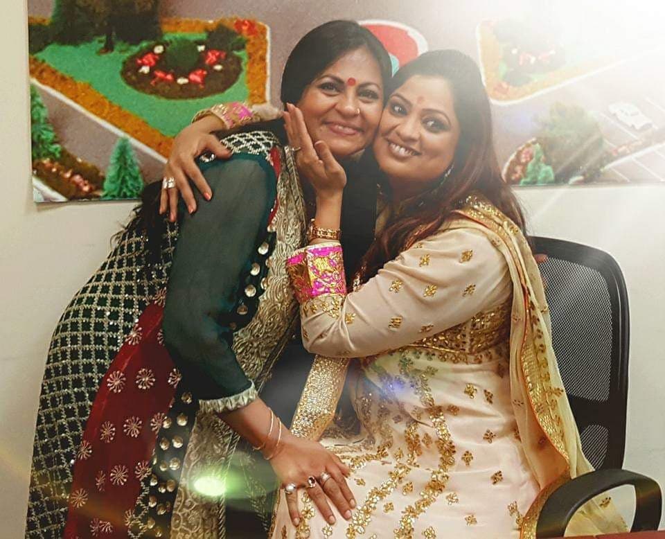 Rachna Mehra with Richa Sharma